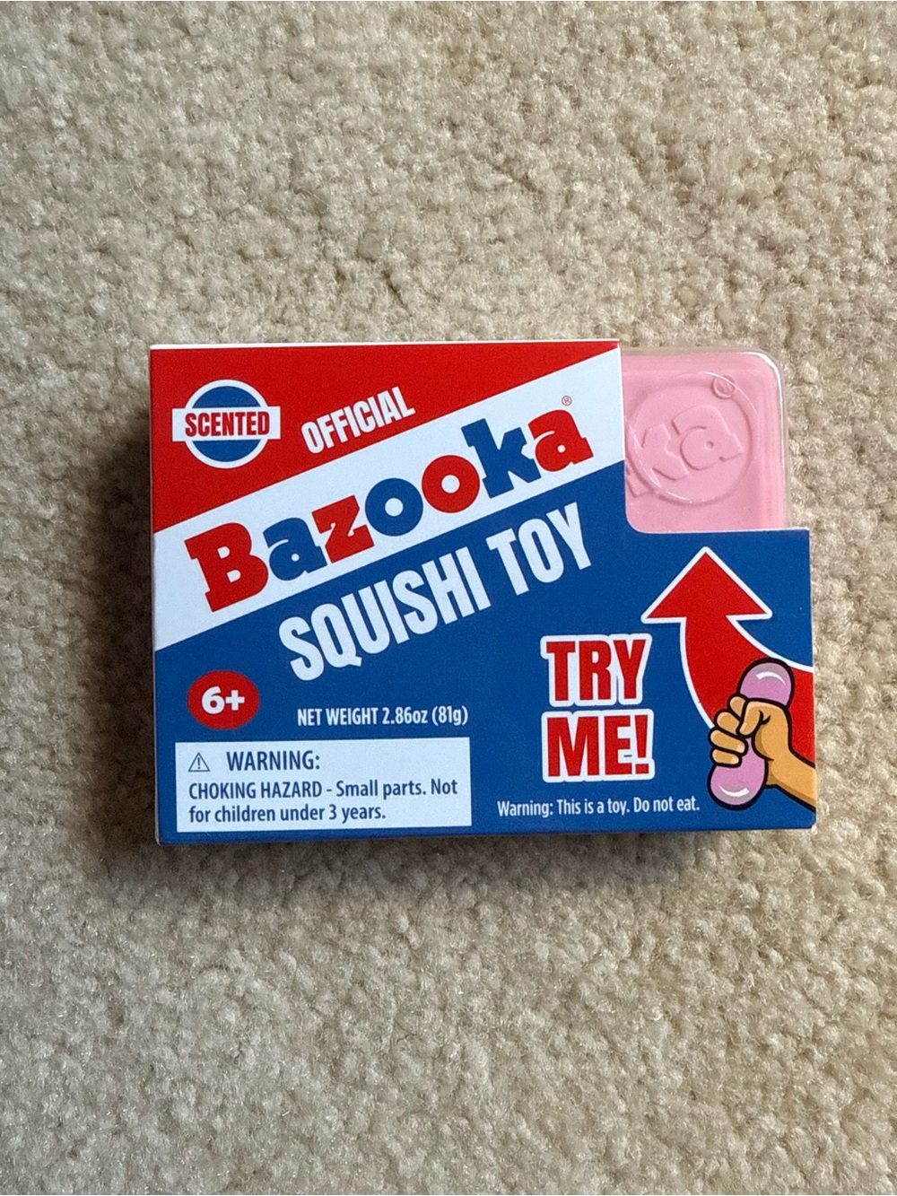 VIRAL Bazooka Gum Squishy Toy - Scented
